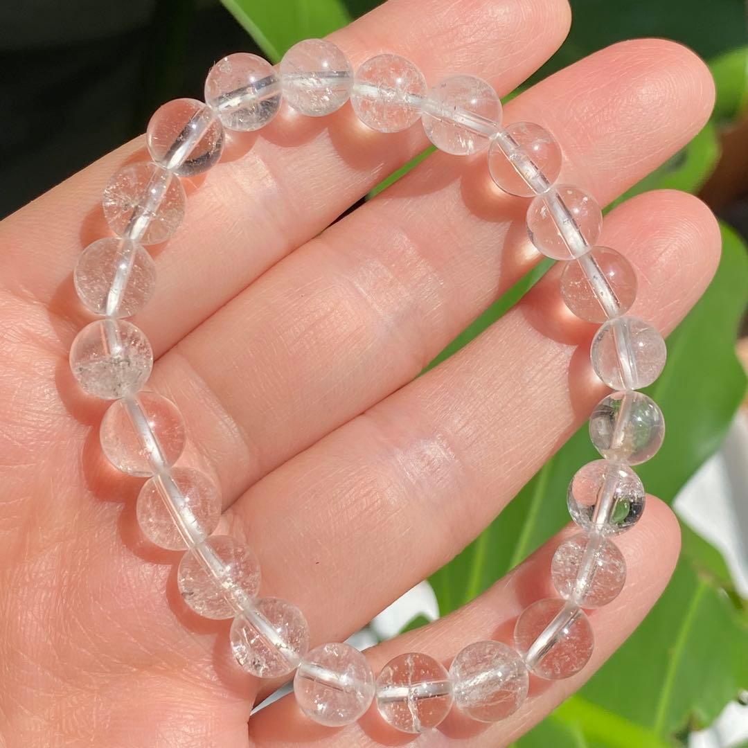 高品質　ガネーシュヒマール　ガネッシュヒマール　ブレスレット　天然石