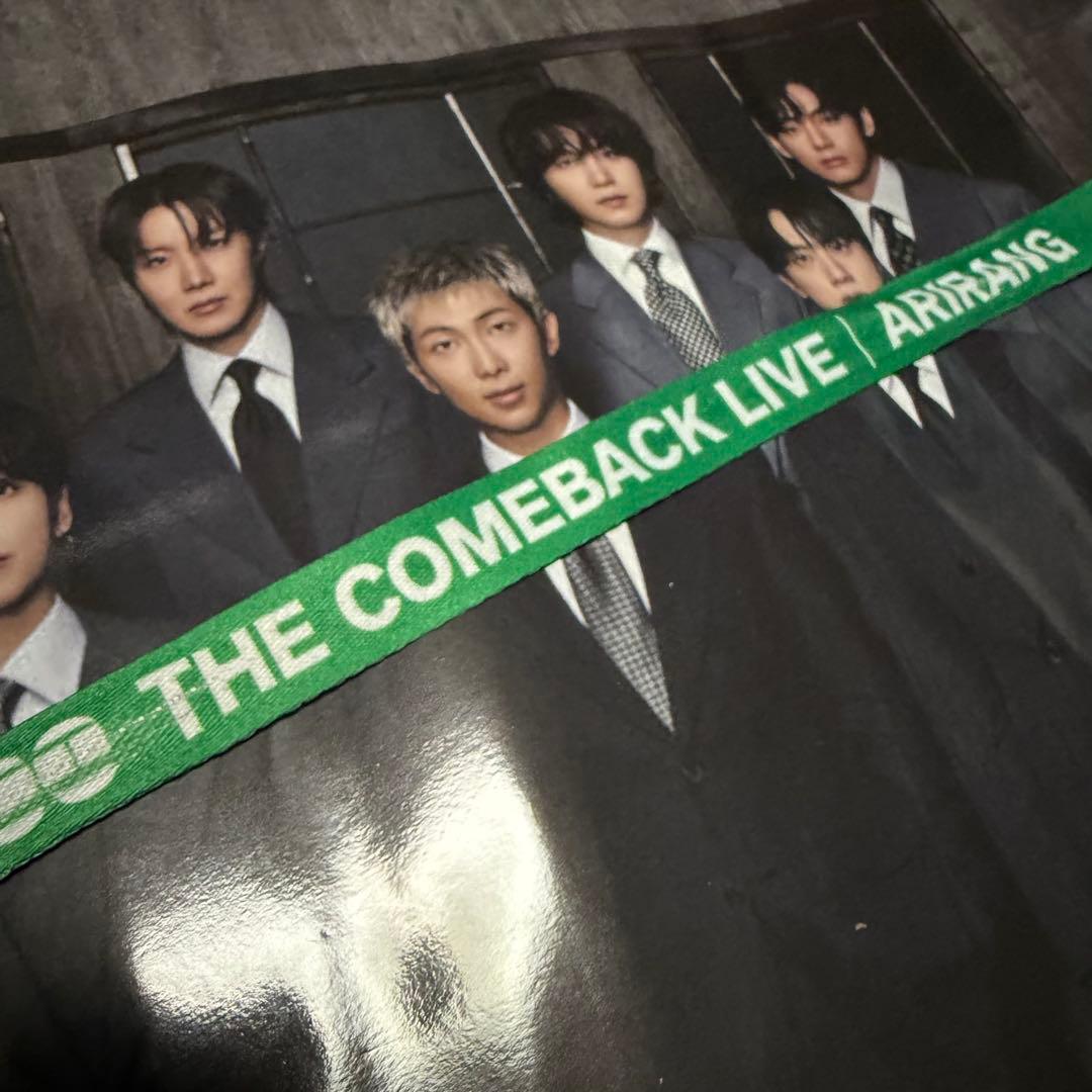 BTS リストバンド ARIRANG the comeback live