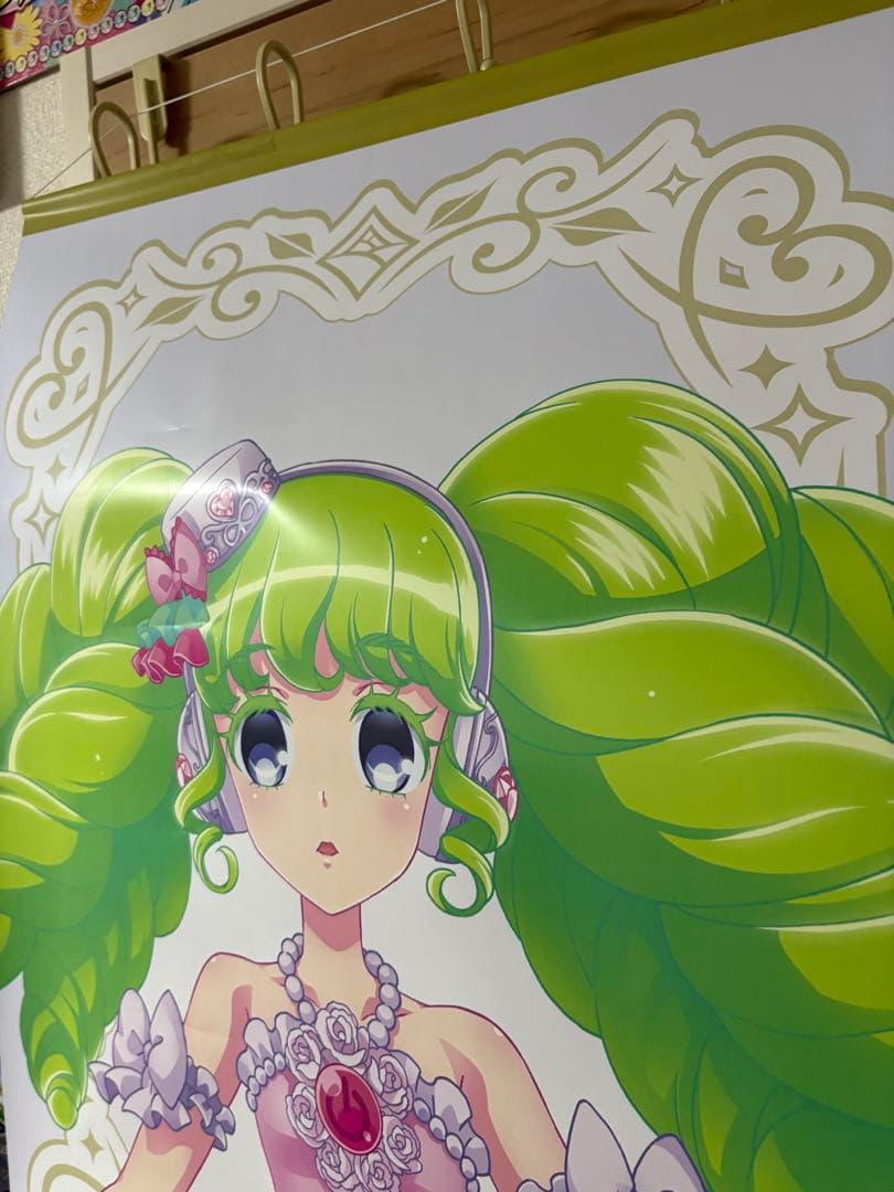 K*。様 プリティーオールフレンズ 眠りのファルル 等身大タペストリー 激レア