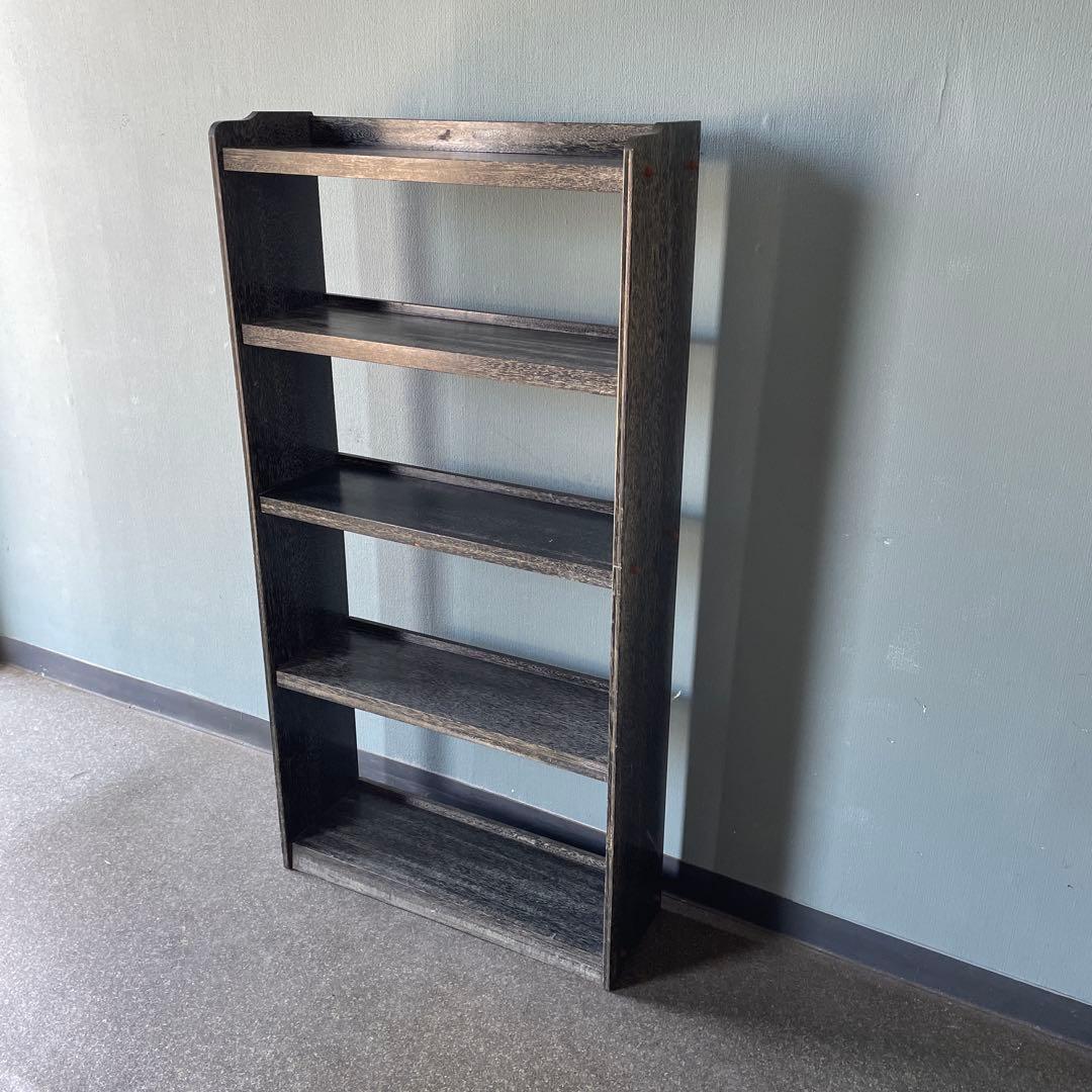 本棚　昭和レトロ　オープンラック　古道具