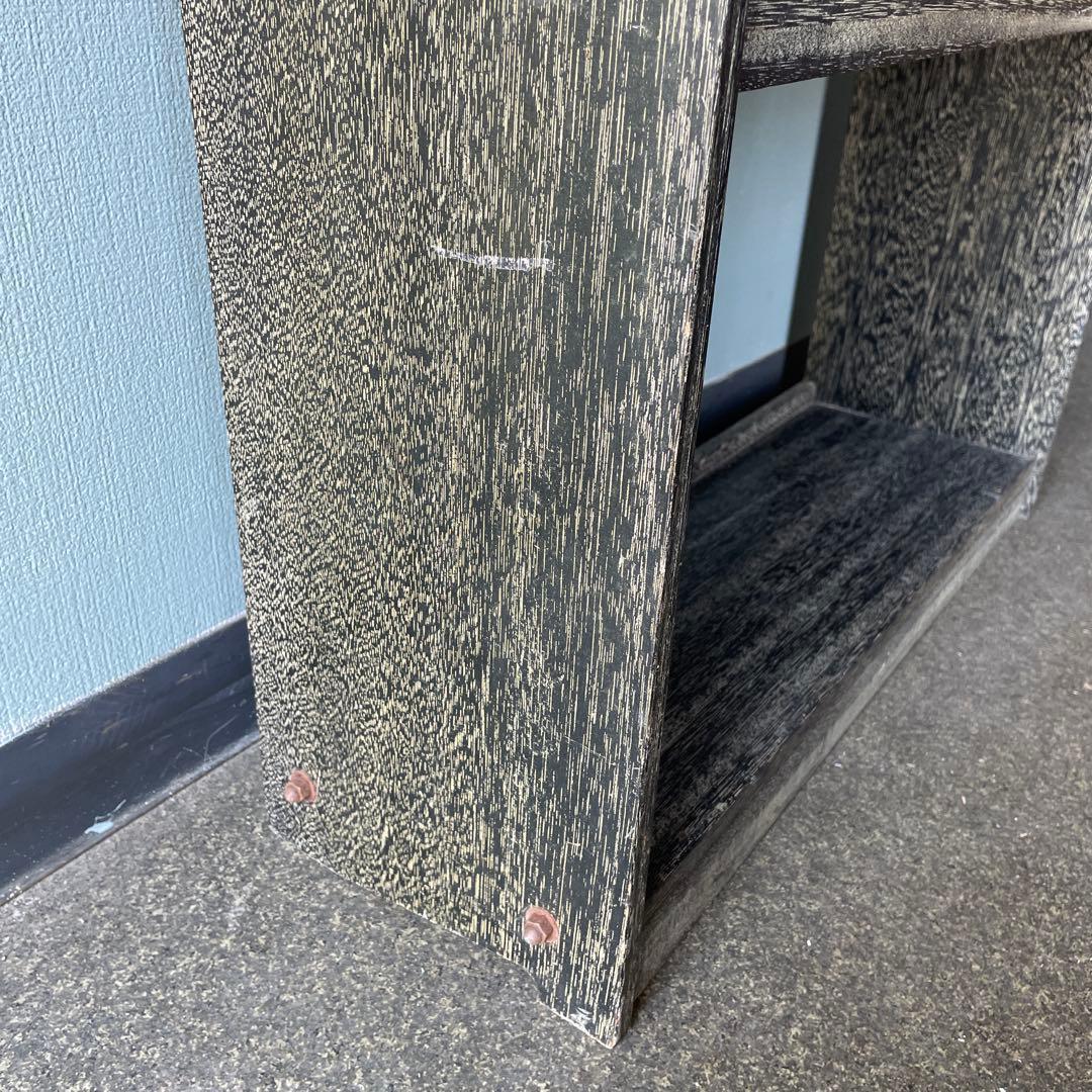 本棚　昭和レトロ　オープンラック　古道具