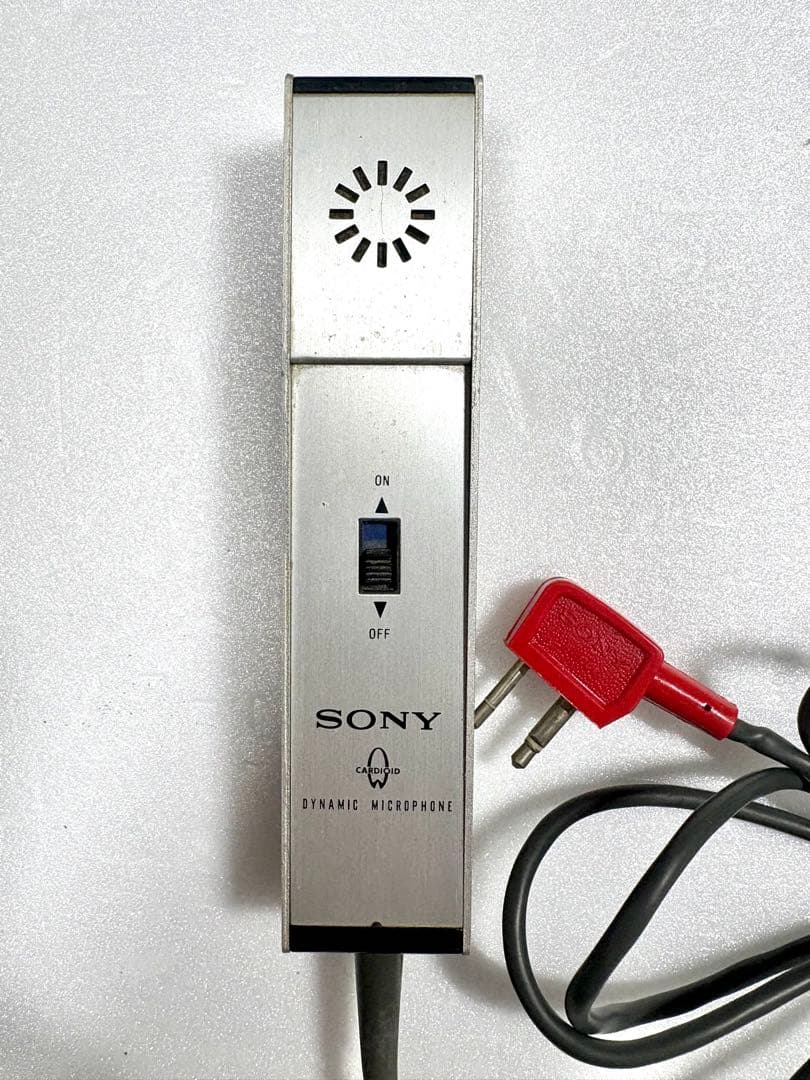 SONY TC-100 カセットテープレコーダー 昭和レトロ ソニー 説明書有り