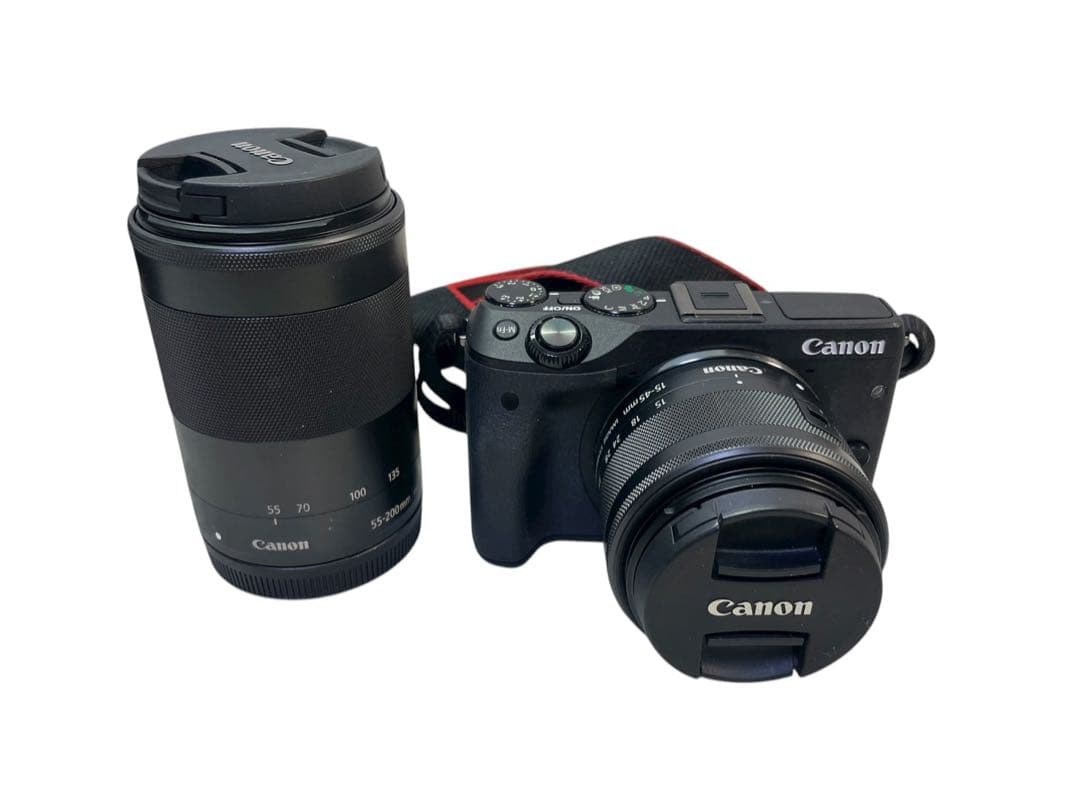 canon M3 Canon EF-M55-200mm、15-45mm