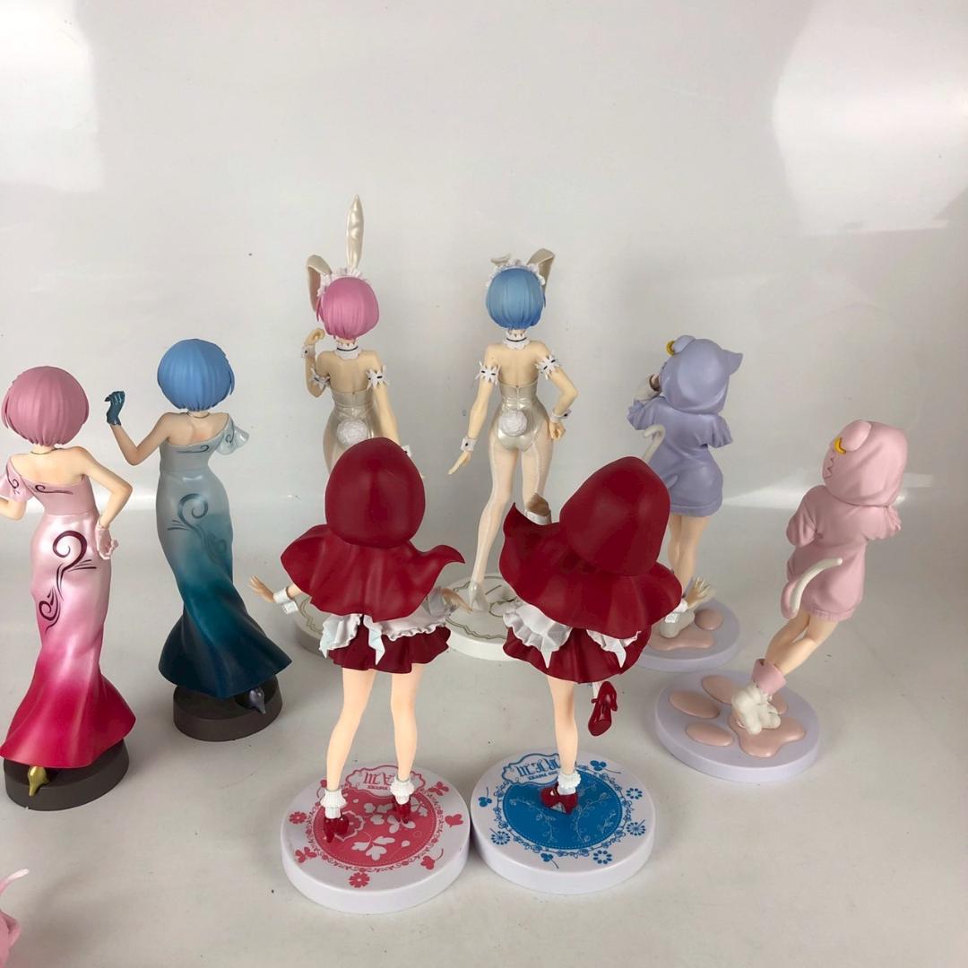 美少女 フィギュア 10点セット Re:ゼロから始める異世界生活 レム4点