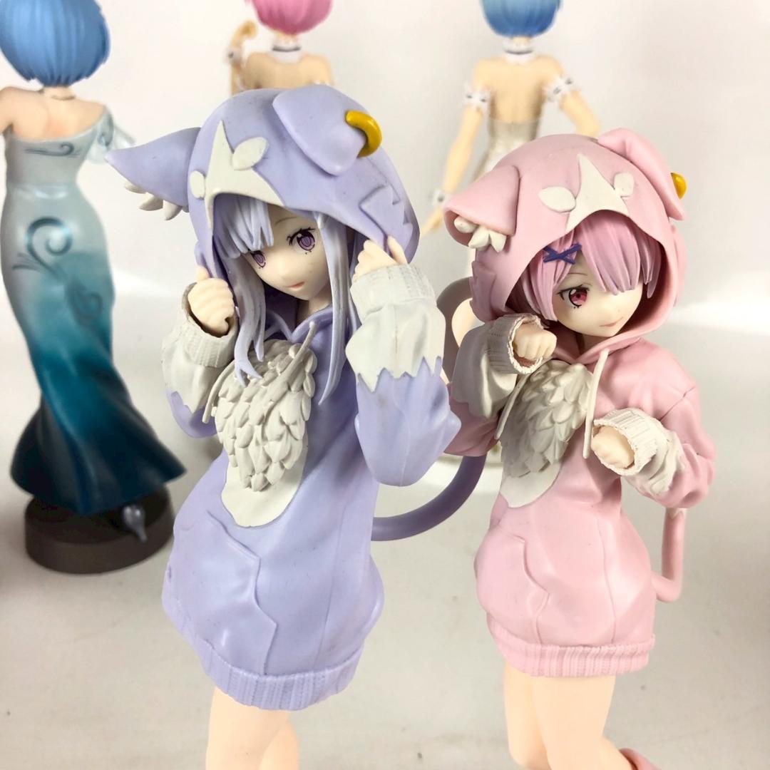 美少女 フィギュア 10点セット Re:ゼロから始める異世界生活 レム4点