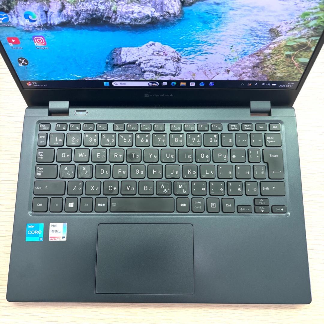 第11世代！dynabook G83/HS メモリ16GB i5 フルHDモニタ