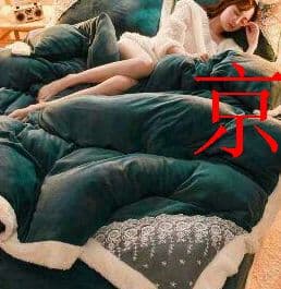 Y一目惚れ布団カバーベルベット200*230cm4点枕カバー寝具セット京野奈0