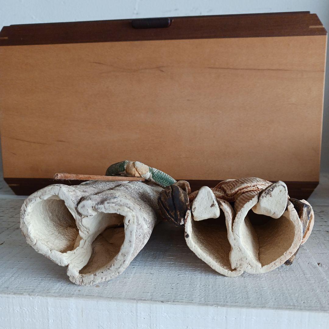 陶器製　人形　置物