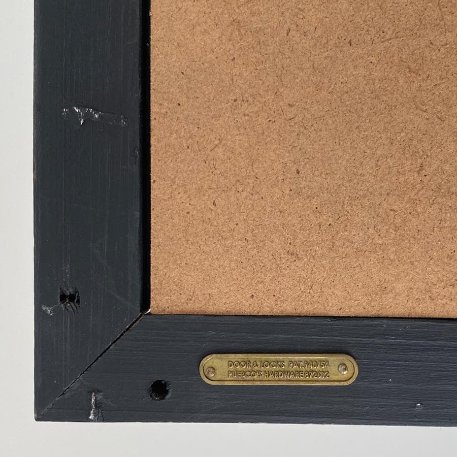 廃盤 プエブコ PUEBCO ブラックフレーム アートポスター