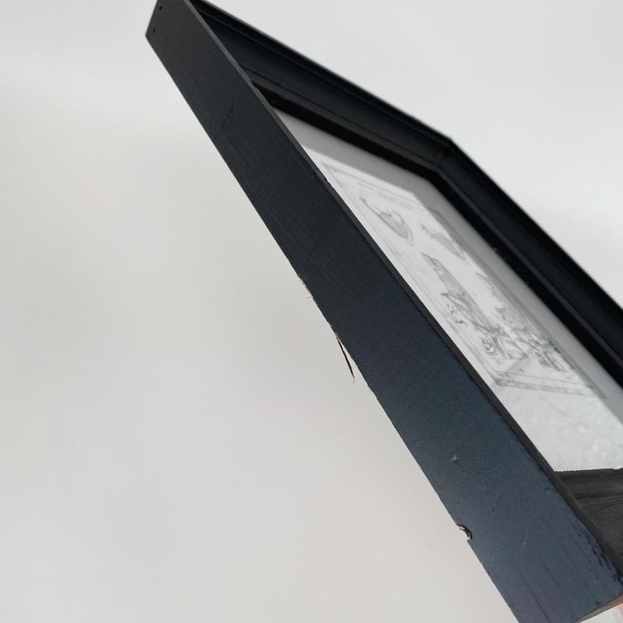 廃盤 プエブコ PUEBCO ブラックフレーム アートポスター