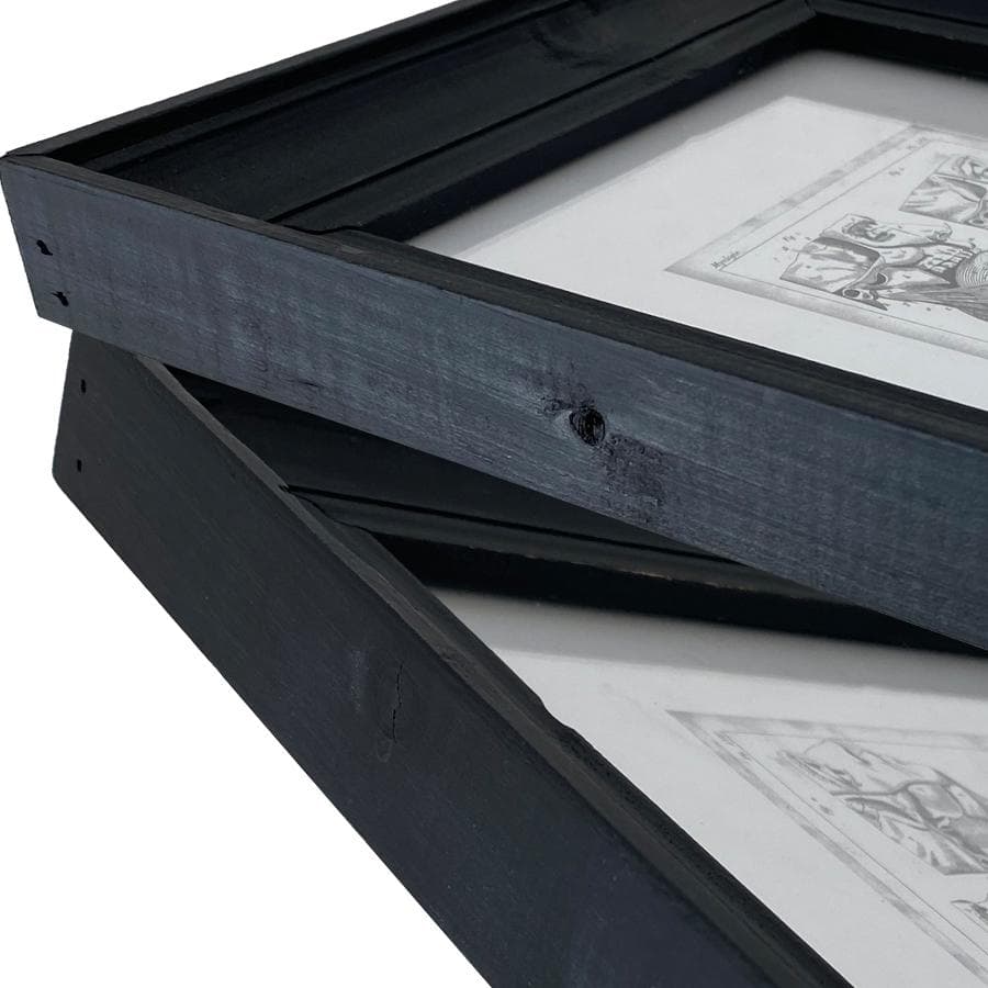 廃盤 プエブコ PUEBCO ブラックフレーム アートポスター