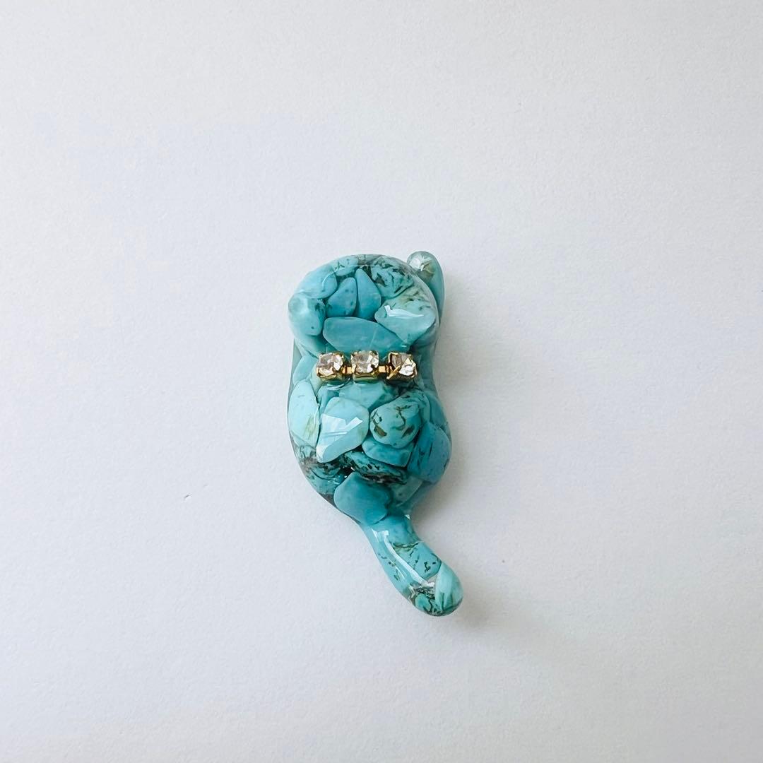 12月の誕生石 じゃれ猫ちゃん