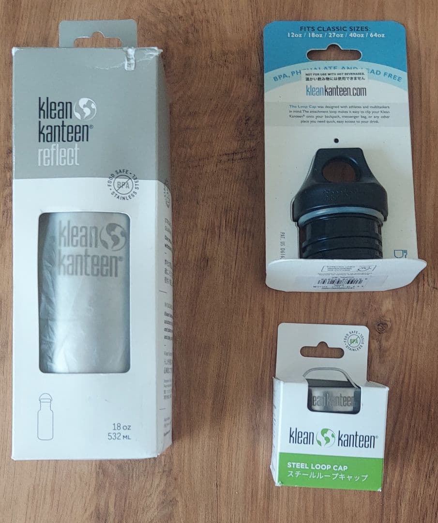 未使用品 Klean Kanteen 18oz クリーンカンティーン水筒