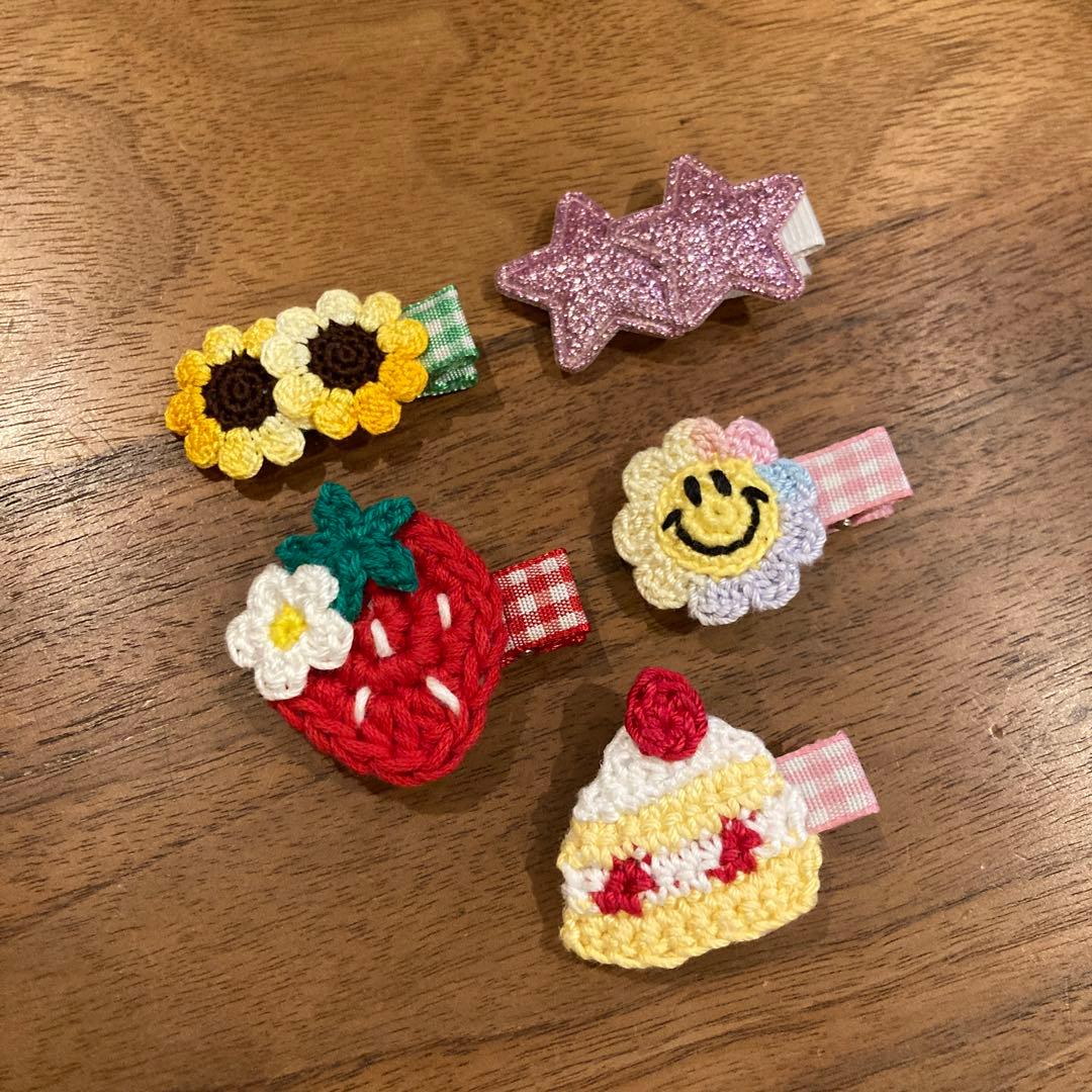 ❤︎おくちょん❤︎様ご確認用☆ベビーヘアクリップ