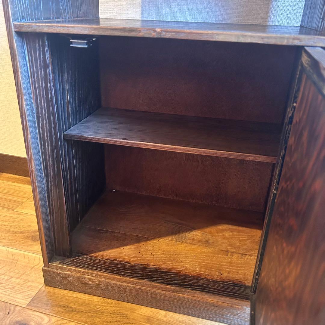 【昭和レトロ】＊和モダンなキャビネット＊小箪笥＊41cm×60cm×28cm＊