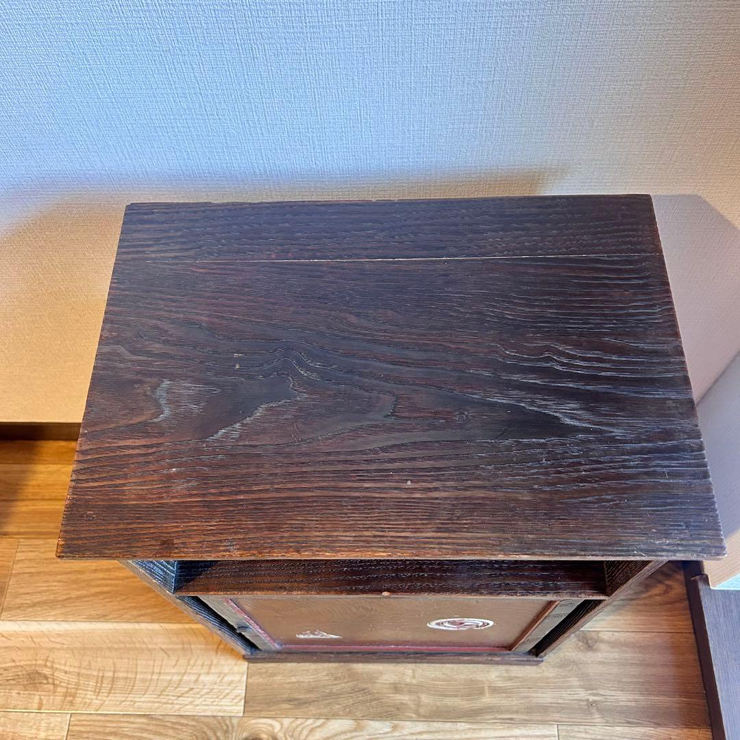【昭和レトロ】＊和モダンなキャビネット＊小箪笥＊41cm×60cm×28cm＊