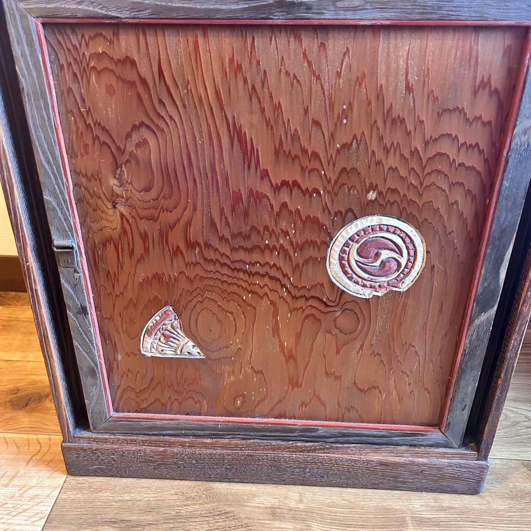 【昭和レトロ】＊和モダンなキャビネット＊小箪笥＊41cm×60cm×28cm＊