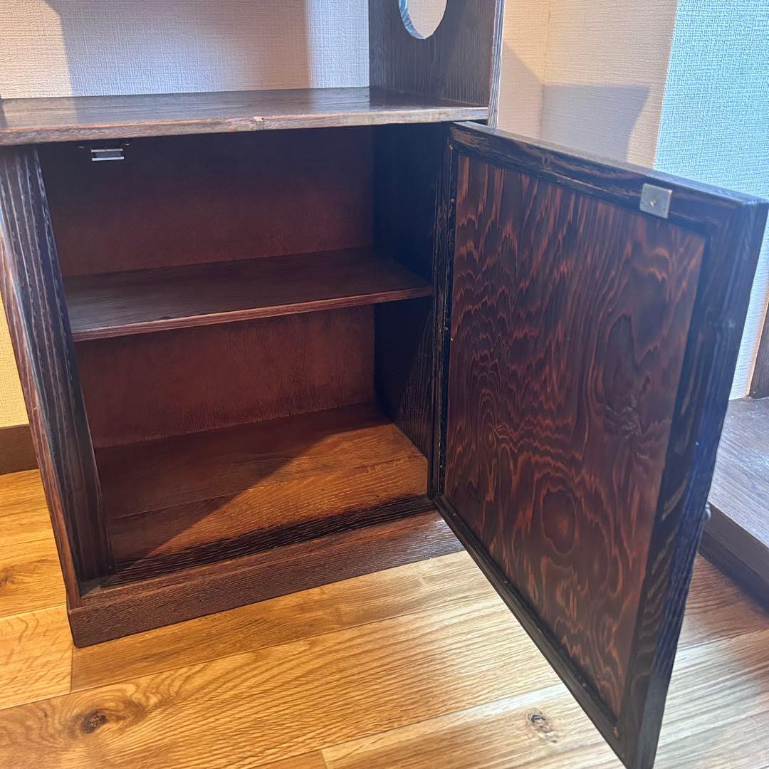【昭和レトロ】＊和モダンなキャビネット＊小箪笥＊41cm×60cm×28cm＊