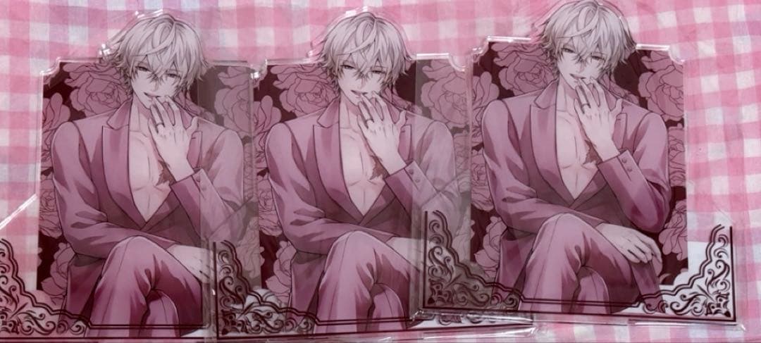 イケヴァン イケメンヴァンパイア ヴラド ちゃれくじ 缶バッジ アクスタ A賞