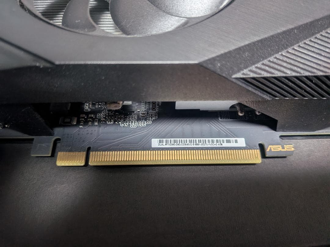 【動作確認済美品】ASUS DUAL RTX2060　OC 6GB