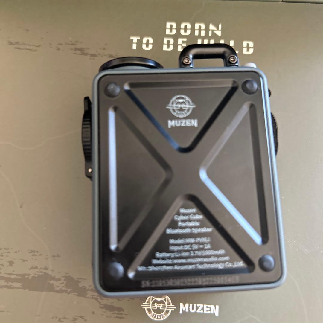 MUZEN CYBER CUBE ワイヤレススピーカー箱付き