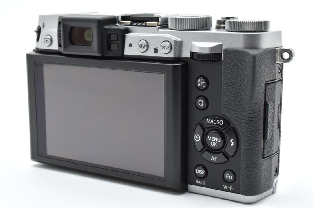 FUJIFILM X30 シルバー コンパクトデジタルカメラ コンデジ 動作品