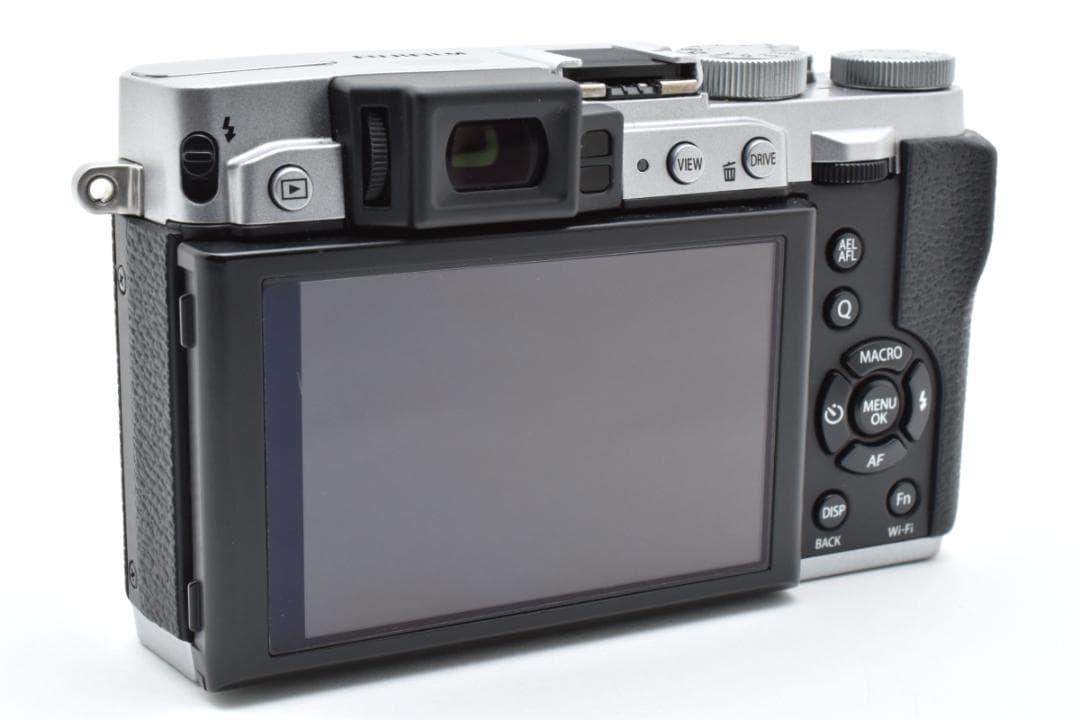 FUJIFILM X30 シルバー コンパクトデジタルカメラ コンデジ 動作品