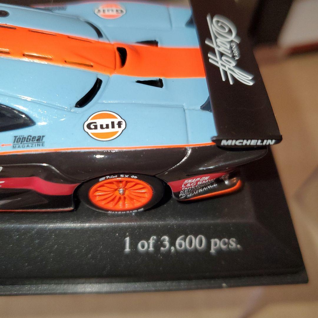 マクラーレン F1 GTR レースカー、3台Set、ミニチャンプス 1/43