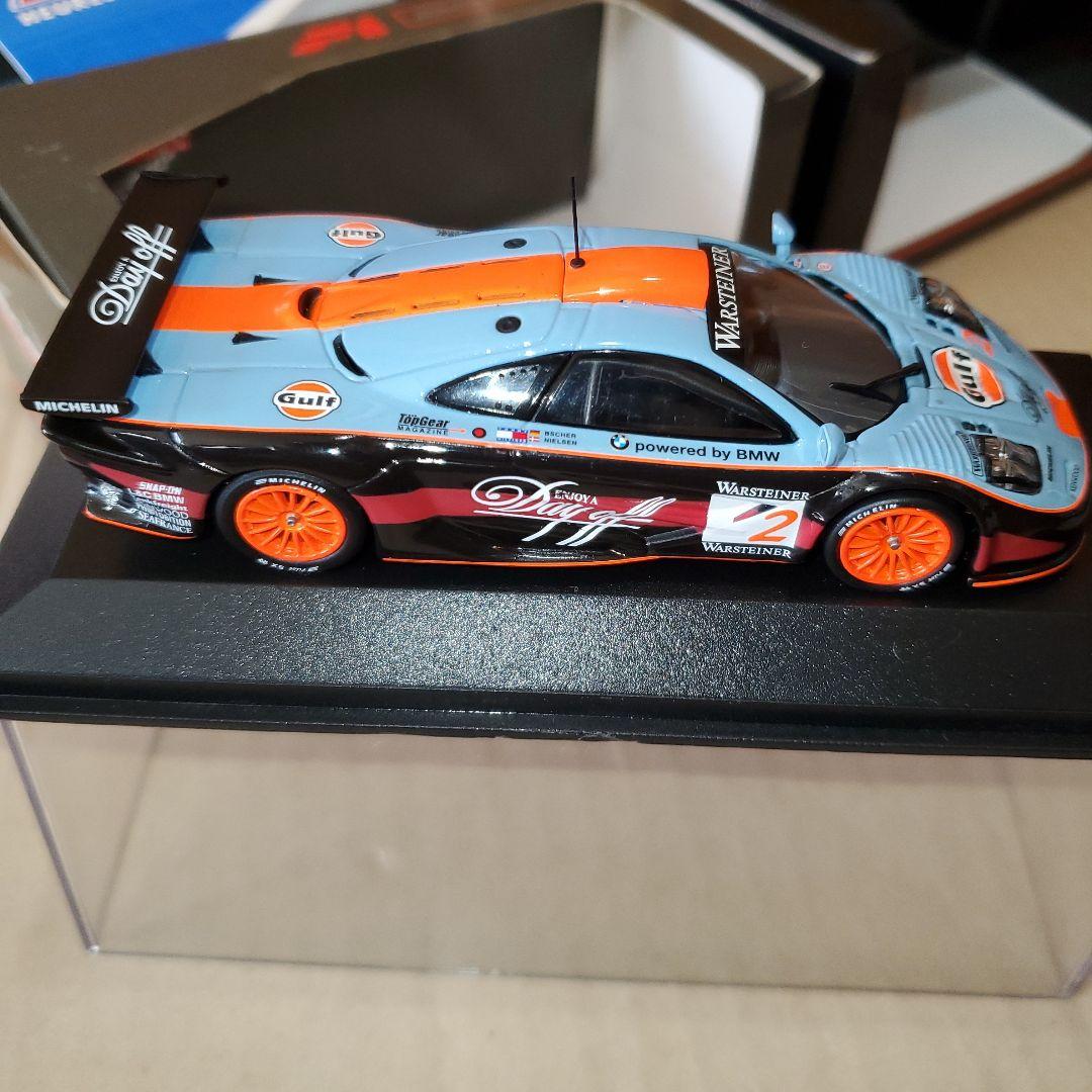マクラーレン F1 GTR レースカー、3台Set、ミニチャンプス 1/43