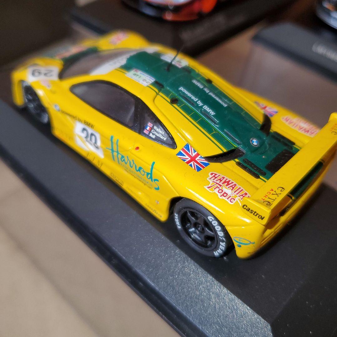 マクラーレン F1 GTR レースカー、3台Set、ミニチャンプス 1/43