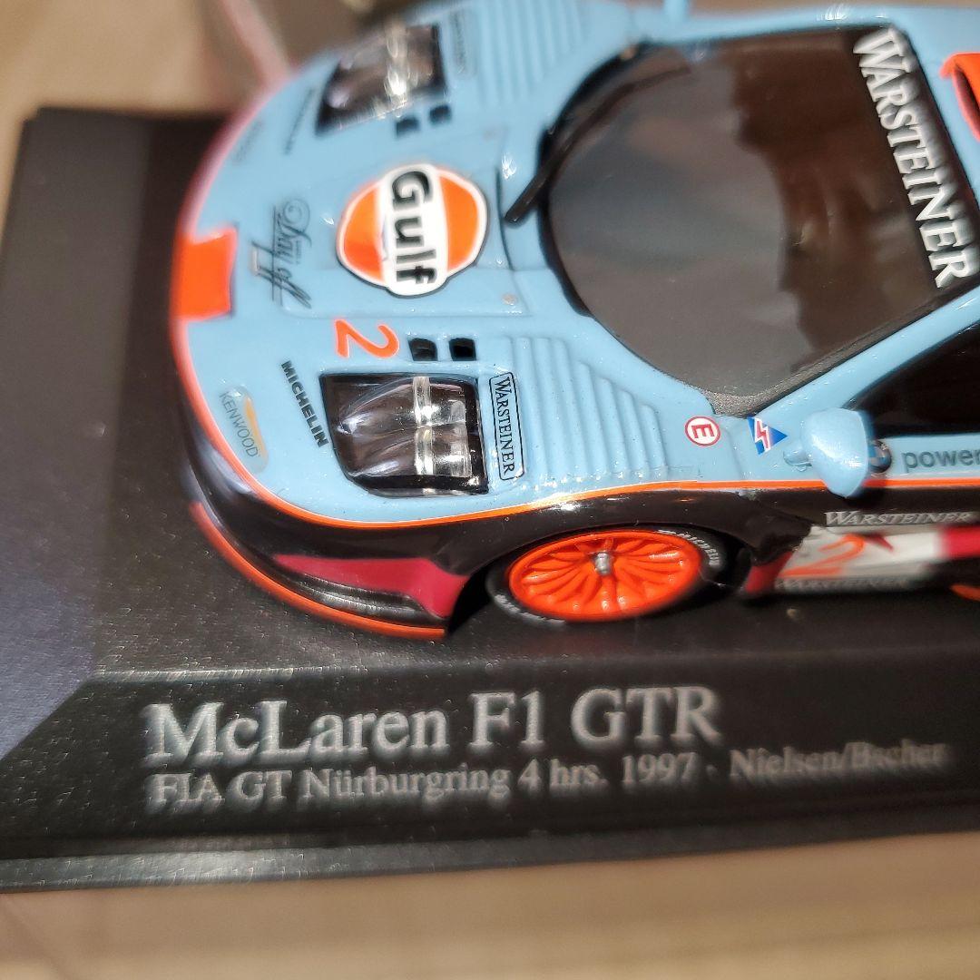 マクラーレン F1 GTR レースカー、3台Set、ミニチャンプス 1/43