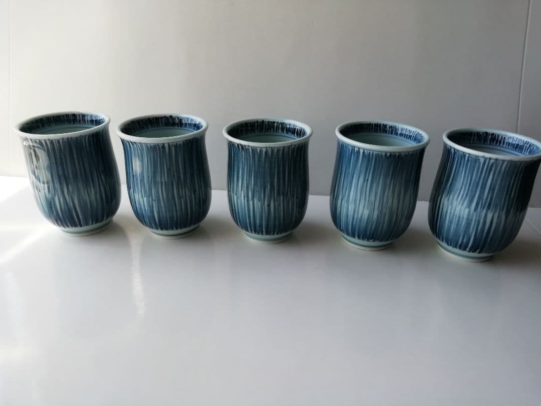 藤太郎　ぐい飲み　十草　5客　新品