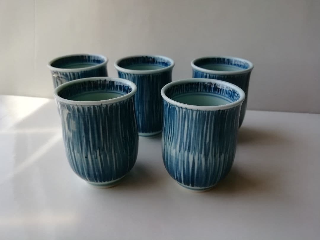 藤太郎　ぐい飲み　十草　5客　新品