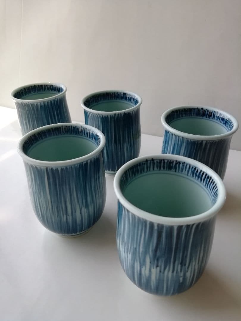 藤太郎　ぐい飲み　十草　5客　新品