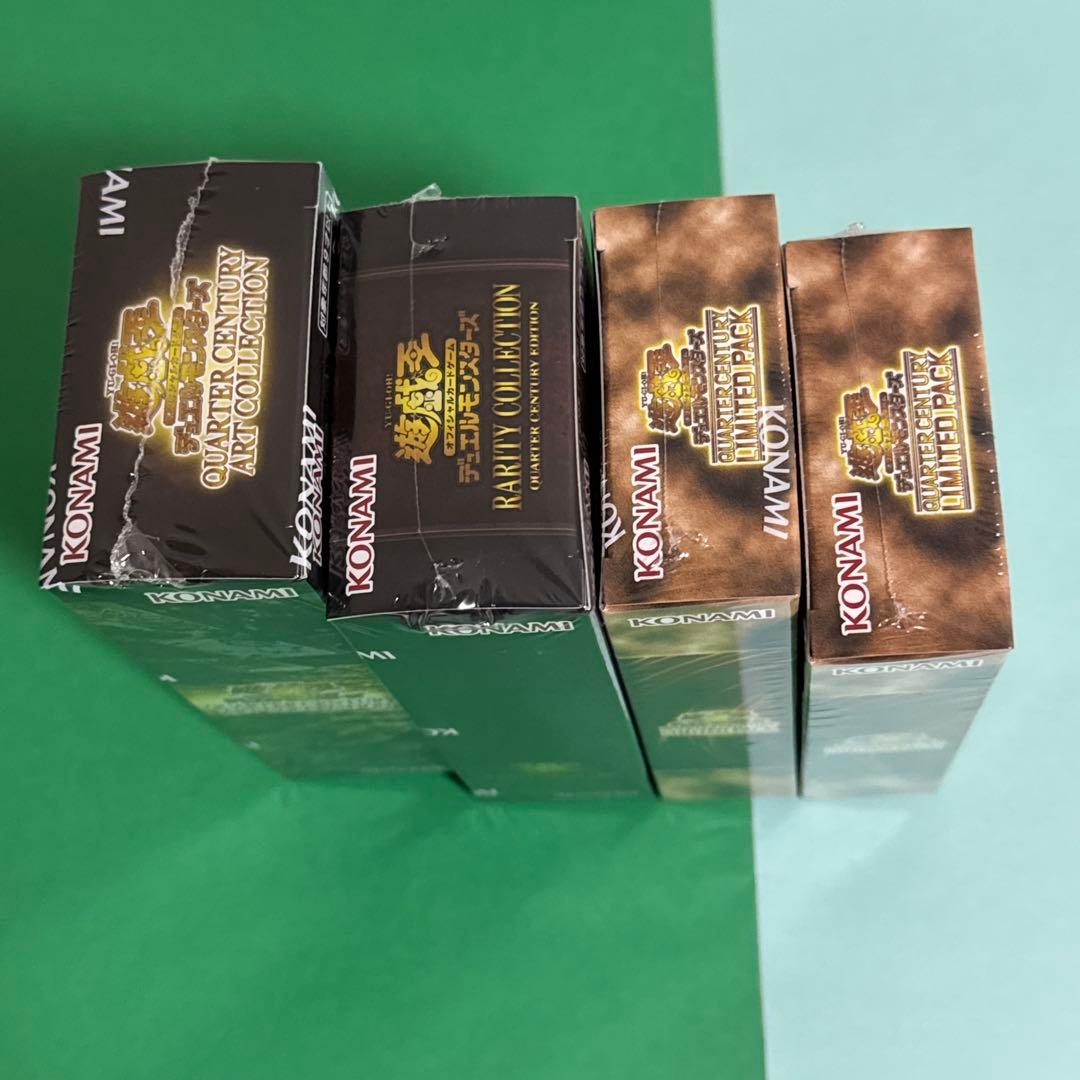 遊戯王　BOXまとめ売り　クウォーターセンチュリー