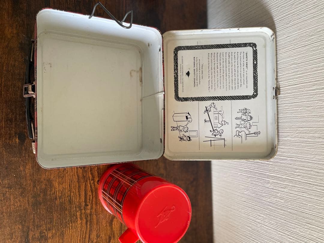 レトロ タータンチェック 弁当箱