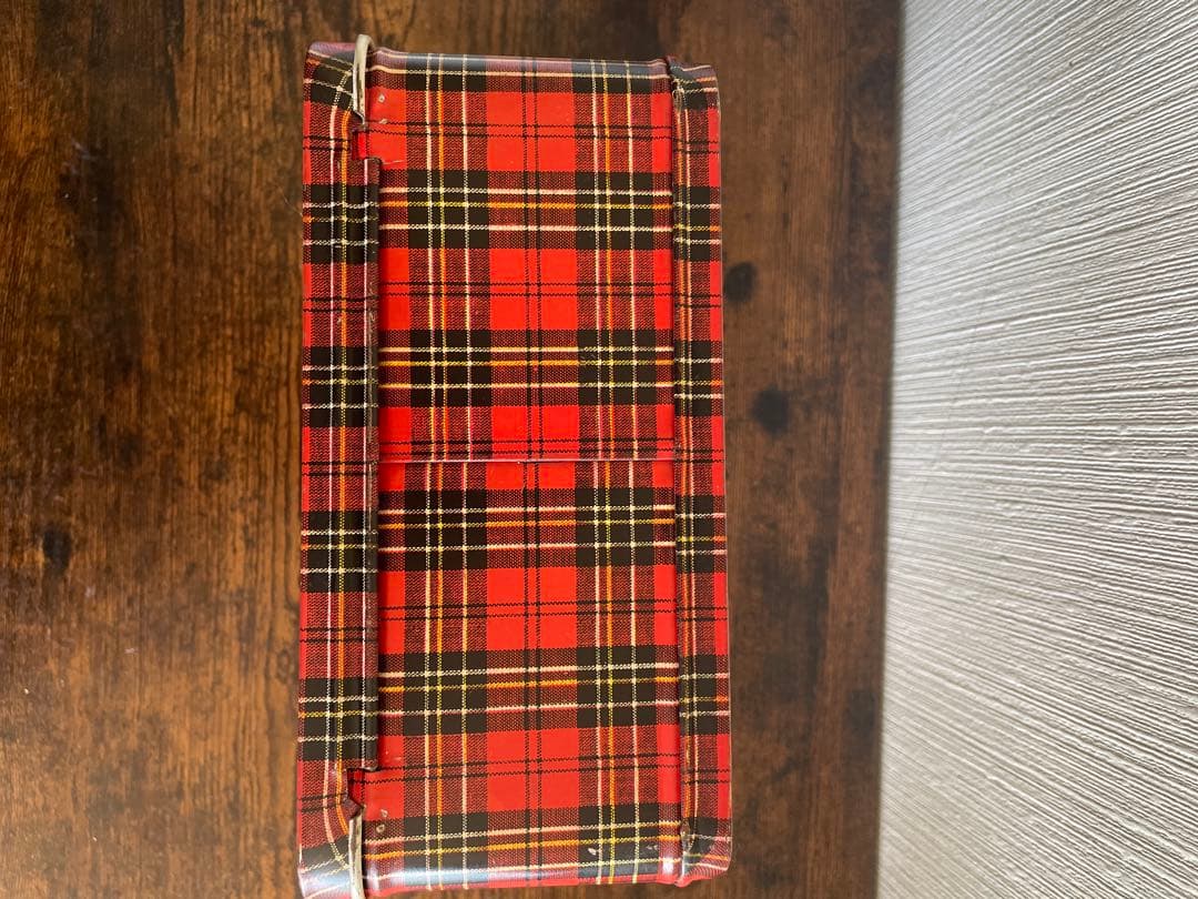 レトロ タータンチェック 弁当箱