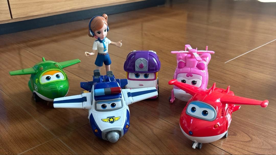 スーパーウイングス　6体セット