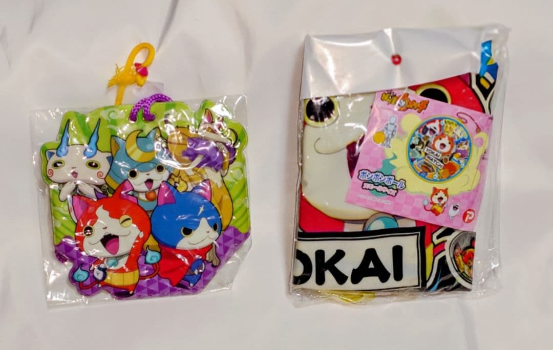 ポケットモンスター、妖怪ウォッチグッズ。