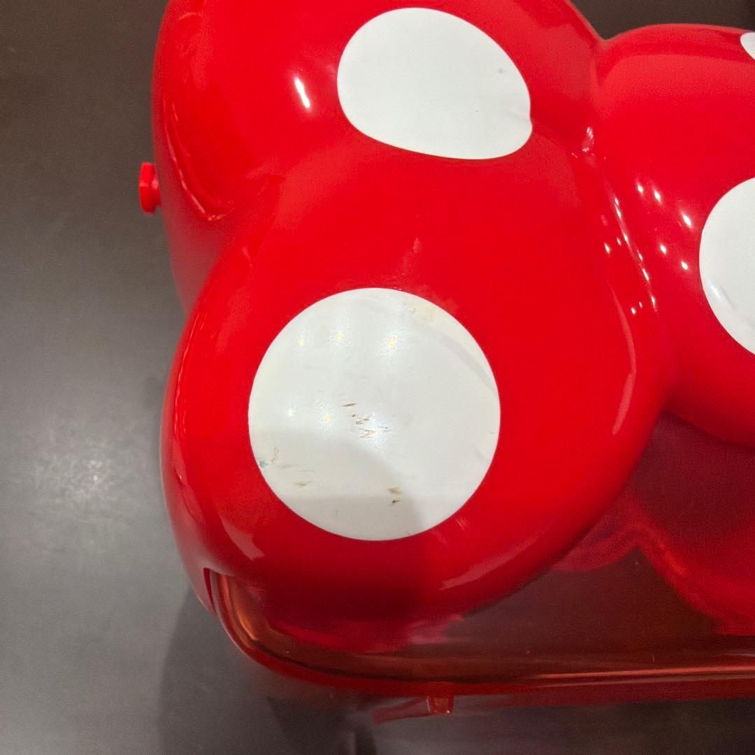 ミニーのリボン型ポップコーンバケット ミニーの光るペンダント 【セット売り】