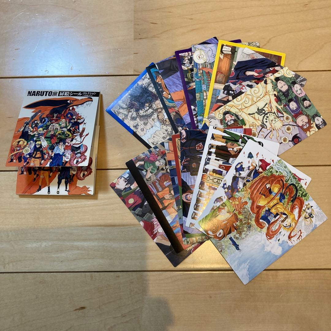 【限定】NARUTO展 トランプ 扉絵シールコレクション 手ぬぐい ノートセット