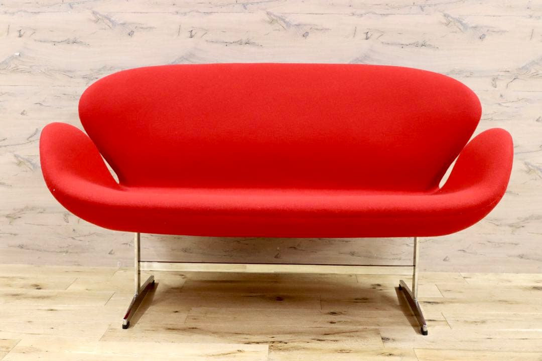 GMHH375○スワンソファ SWAN SOFA 2シーター ラブソファ 長