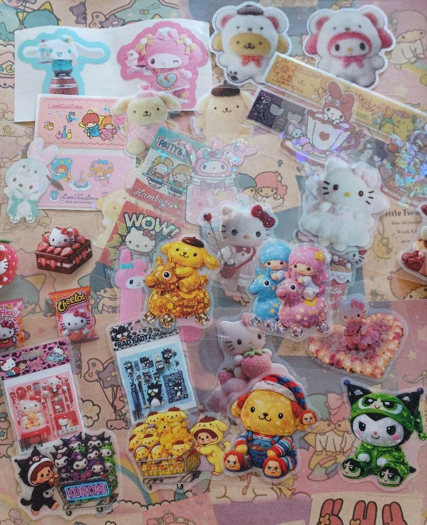 アメキャラアメステ リオ系ロールシールおすそ分け♡♥️蕨ちゃん専用♡♡