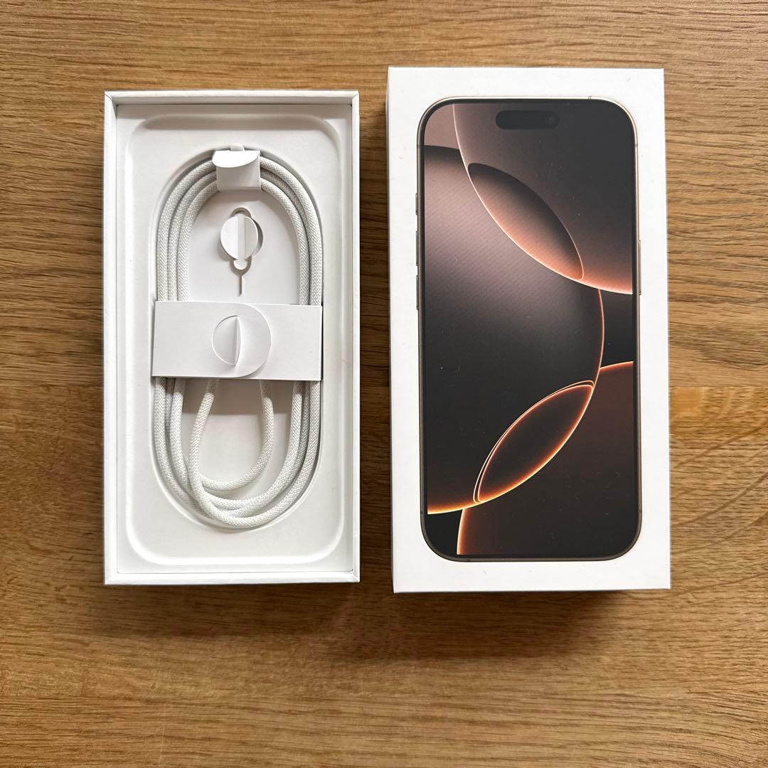 【美品】Apple iPhone 16 Pro SIMフリー 512GB