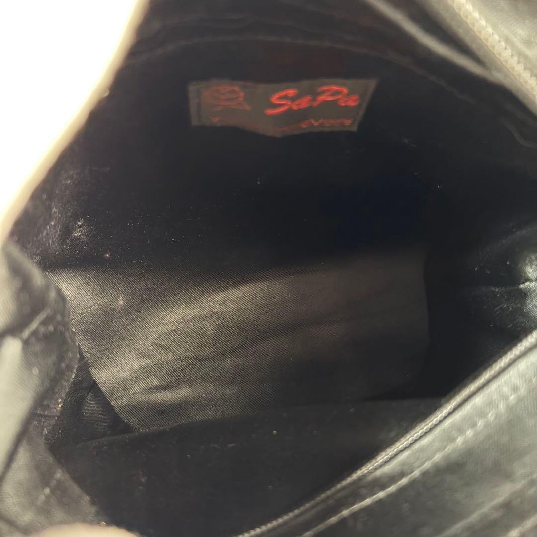 SaPa Vietnam Handmade ビーズバッグ 花柄 ハンドバッグ