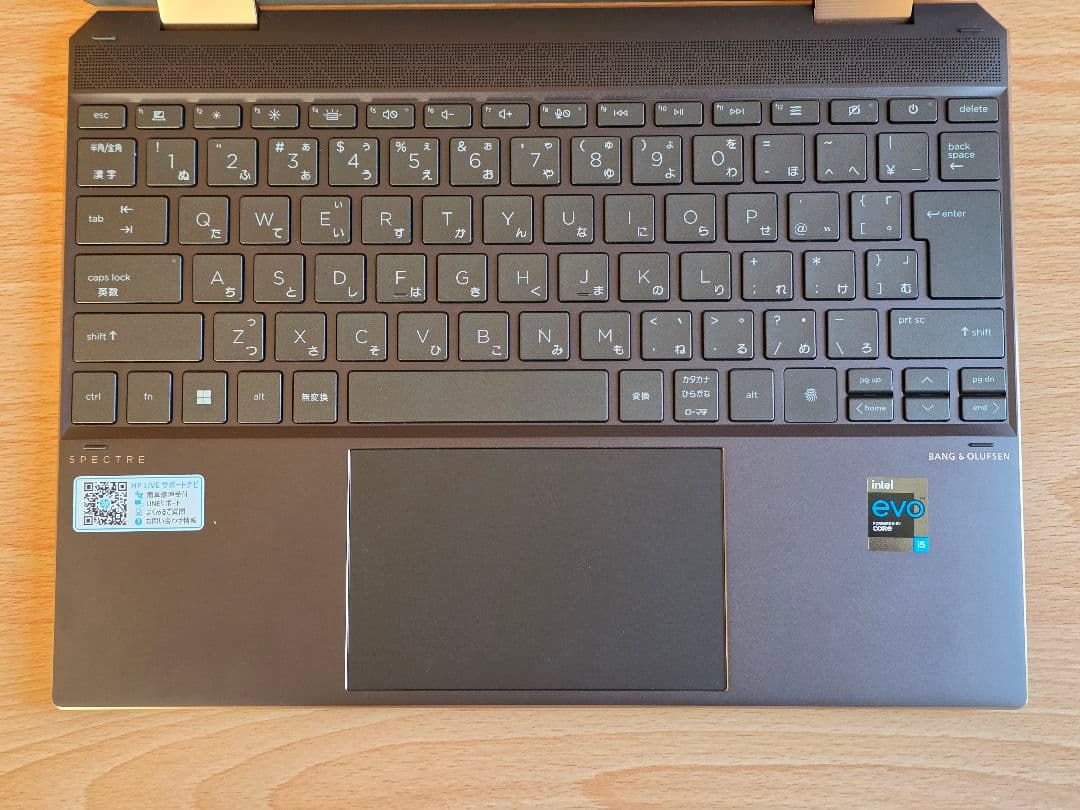HP Spectre x360 14 アッシュブラック