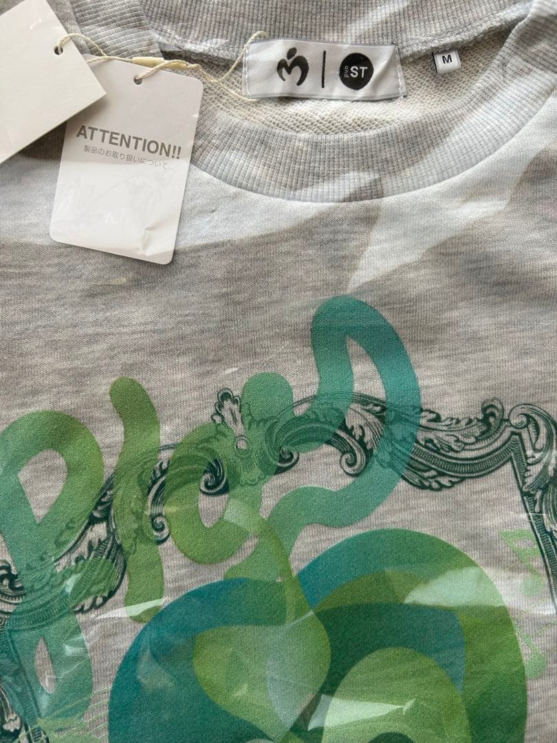 ミセスグリーンアップル andSTコラボスウェット　Mサイズ 新品　グレー