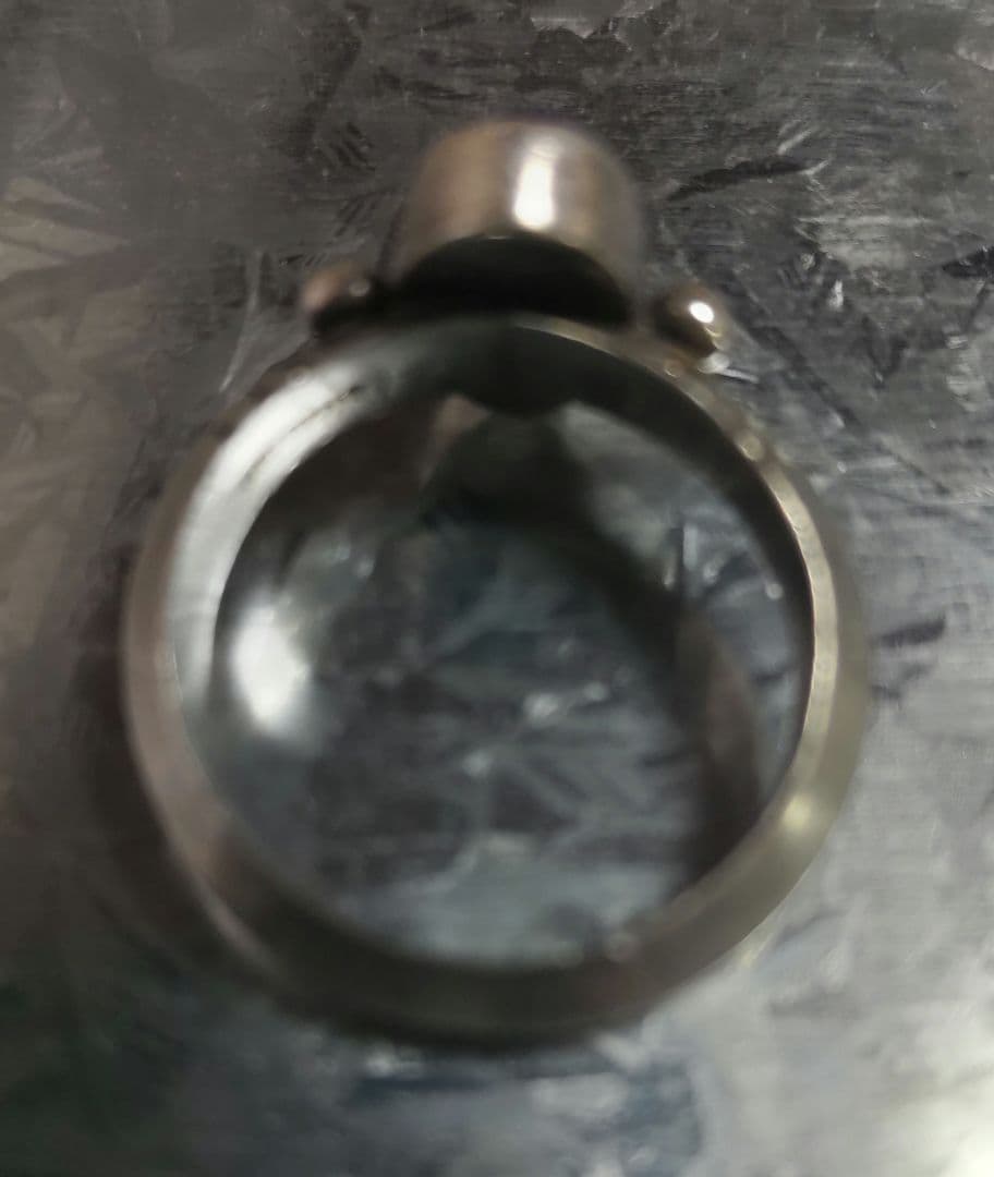 希少NAVAJOナバホインディアンジュエリー指輪ラピスラズリ幸運リング天然石青