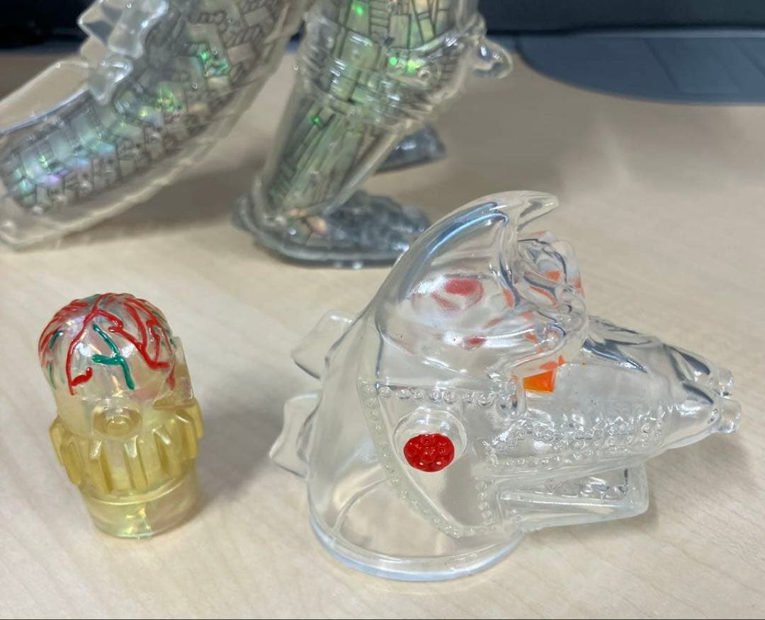 マルサン　メカゴジラ 450　ゴジラストア限定　オーロラクリアー　開封品