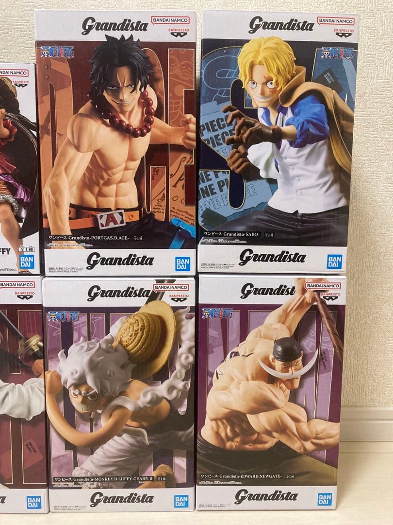 ワンピース フィギュア 9体セット グランディスタ キングオブアーティスト